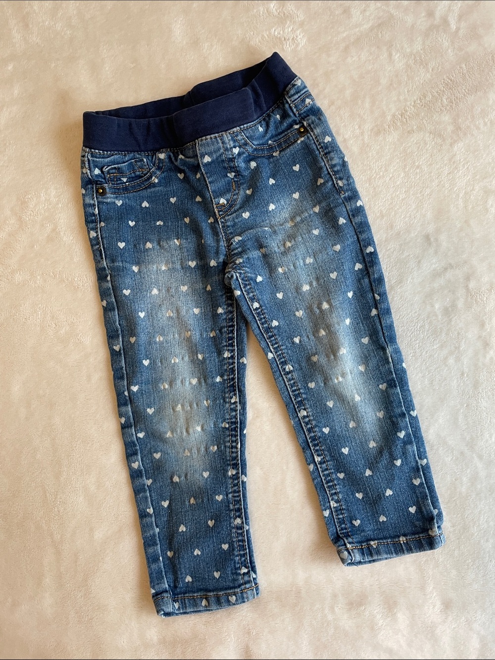 Toddler Heart Jeans